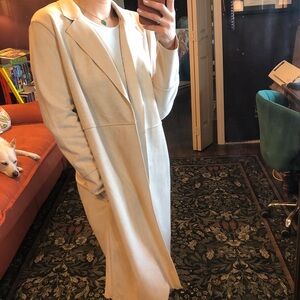 Premise Women's Cream Trench Coat